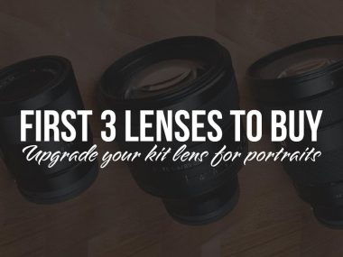 The absolute first 3 lenses to buy for portrait photography